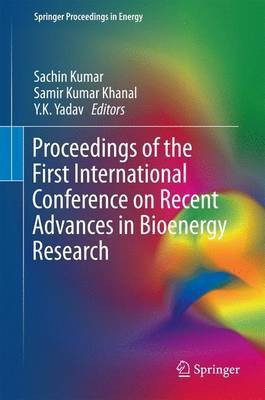 Proceedings of the First International Conference on Recent Advances in Bioenergy Research(English, Hardcover, unknown)