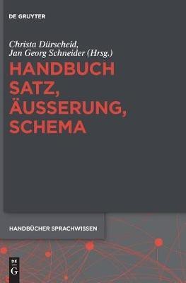 Handbuch Satz, AEusserung, Schema(German, Hardcover, unknown)