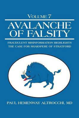 Avalanche of Falsity(English, Paperback, Altrocchi Paul Hemenway MD)