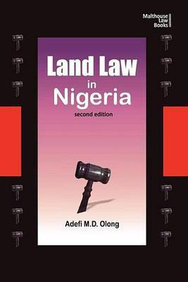 Land Law in Nigeria(English, Electronic book text, Olong Adefi M D)
