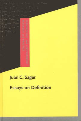 Essays on Definition(English, Hardcover, Sager Juan C.)
