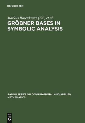 Groebner Bases in Symbolic Analysis(English, Electronic book text, unknown)