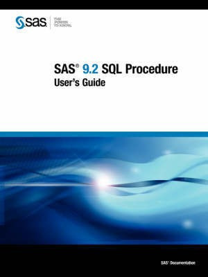 SAS 9.2 SQL Procedure User's Guide(English, Paperback, unknown)