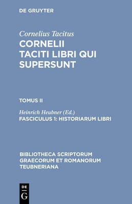 Libri Qui Supersunt, tom. II, fasc. 1(English, Paperback, Tacitus P. Cornelius)