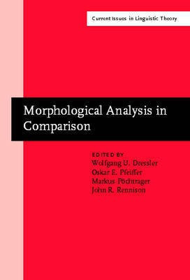 Morphological Analysis in Comparison(English, Hardcover, unknown)