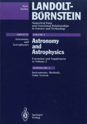 Instruments, Methods, Solar System(English, Hardcover, unknown)