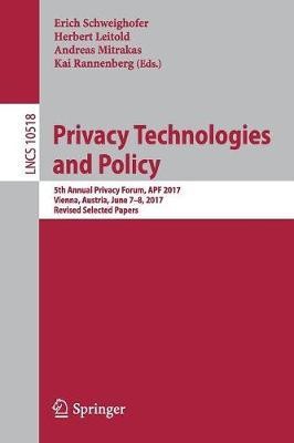 Privacy Technologies and Policy(English, Paperback, unknown)