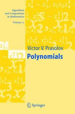 Polynomials(English, Electronic book text, Prasolov Victor V.)