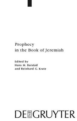 Prophecy in the Book of Jeremiah(English, Electronic book text, unknown)
