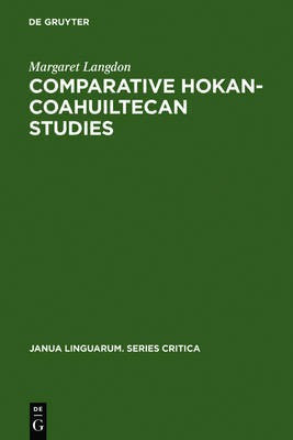 Comparative Hokan-Coahuiltecan Studies(English, Electronic book text, Langdon Margaret)