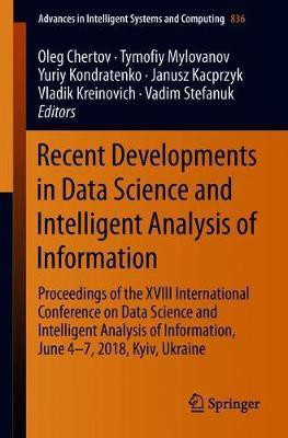 Recent Developments in Data Science and Intelligent Analysis of Information(English, Paperback, unknown)