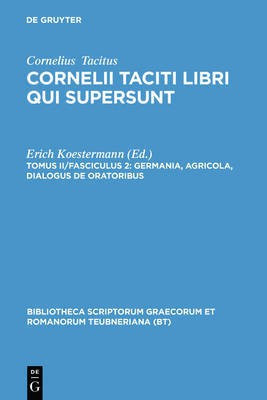 Libri Qui Supersunt, tom. II, pars 2(English, Hardcover, Tacitus P. Cornelius)