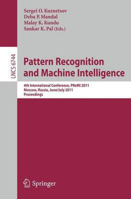 Pattern Recognition and Machine Intelligence(English, Paperback, unknown)