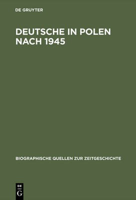 Deutsche in Polen nach 1945(German, Hardcover, unknown)