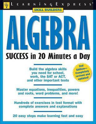 Algebra Success in 20 Minutes a Day(English, Paperback, unknown)