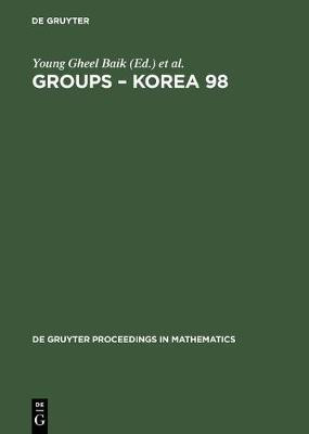Groups - Korea 98(English, Hardcover, unknown)