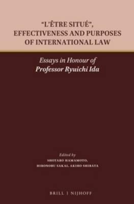 "L'etre situe", Effectiveness and Purposes of International Law(English, Hardcover, unknown)