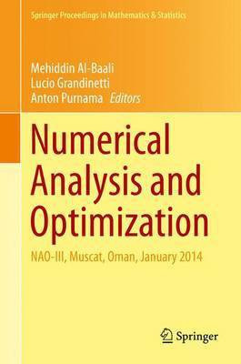 Numerical Analysis and Optimization(English, Hardcover, unknown)