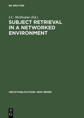 Subject Retrieval in a Networked Environment(English, Electronic book text, unknown)