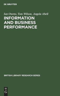 Information and Business Performance(English, Hardcover, Owens Ian)