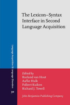 The Lexicon-Syntax Interface in Second Language Acquisition(English, Hardcover, unknown)
