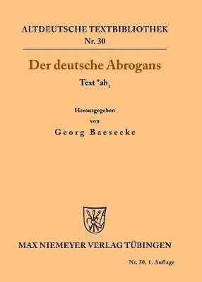 Der Deutsche Abrogans(German, Paperback, unknown)