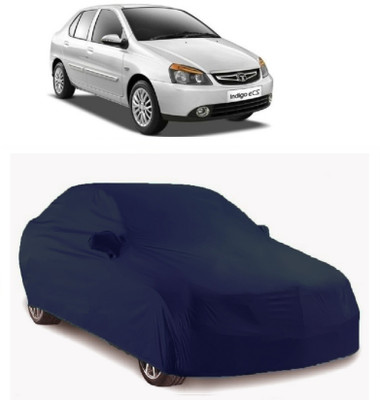 Gargi Traders Car Cover For Tata Indigo eCS (With Mirror Pockets)(Blue)