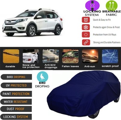 CREEPER Car Cover For Honda BRV (Without Mirror Pockets)(Blue, For 2018, 2019 Models)