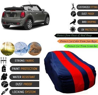 Bristle Car Cover For Mini Cooper (With Mirror Pockets)(Blue, Red, For 2018, 2019 Models)