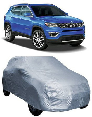 XGuard Car Cover For Jeep Compass (Without Mirror Pockets)(Silver)