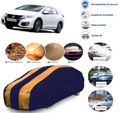 CREEPER Car Cover For Tata Estate (With Mirror Pockets)(Blue, Orange, For 2018, 2019 Models)