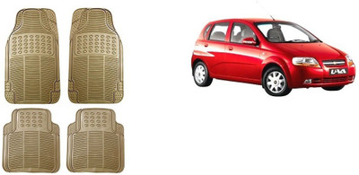 Autofetch Rubber Standard Mat For  Chevrolet UVA(Beige)