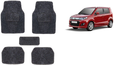 Autofetch Rubber Standard Mat For  Maruti Suzuki WagonR Stingray(Black)