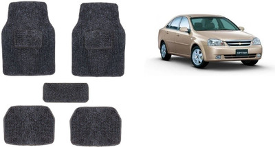 Autofetch Rubber Standard Mat For  Chevrolet Optra(Black)