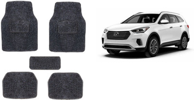 Autofetch Rubber Standard Mat For  Hyundai Sonata Fluidic(Black)