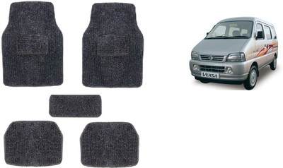 Autofetch Rubber Standard Mat For  Maruti Suzuki Versa(Black)