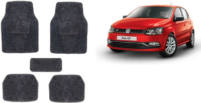 Autofetch Rubber Standard Mat For  Volkswagen Polo GT(Black)