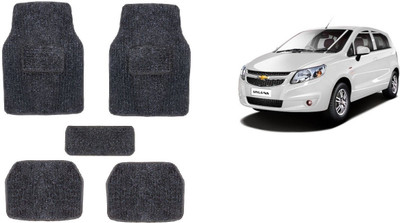 Autofetch Rubber Standard Mat For  Chevrolet Sail UVA(Black)