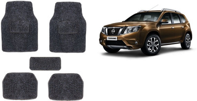 Autofetch Rubber Standard Mat For  Nissan Terrano(Black)