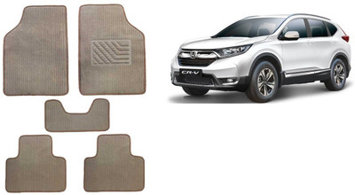 Autofetch Rubber Standard Mat For  Honda CR-V(Beige)