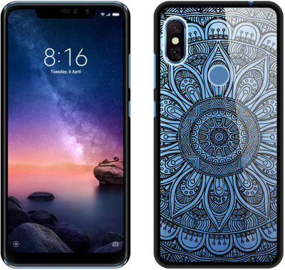 CASE CREATION Back Cover for Mi Redmi Note 6 Pro(Multicolor, Shock Proof, Pack of: 1)