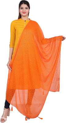 AARAV Chiffon Printed Women Dupatta