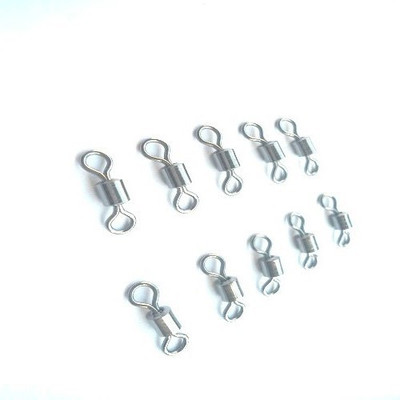 JUST ONE CLICK SNAP 10 Fly Fishing Snap Swivel(Set of  10)
