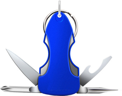 StealODeal Blue 6 in 1 Multitool Key Chain
