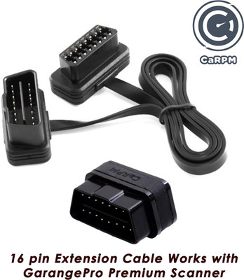 CARPM Garage OBD scanner with full scanning and 16 Pin Male To Female OBD OBD Reader