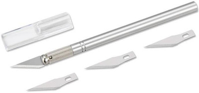 Fedus NA Metal Grip Hand-held Paper Cutter(Set Of 1, Silver)