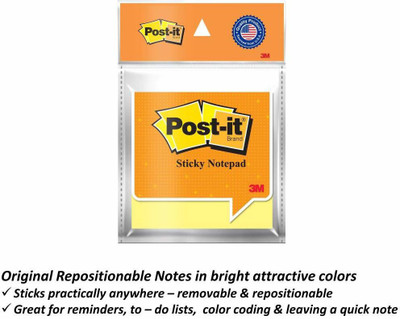 Post-It Magic Cubes 100 Sheets Pop-up, 1 Colors(Set Of 2, Yellow)