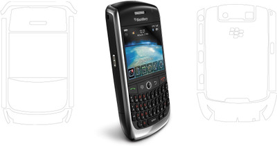 MudShi Front and Back Screen Guard for Blackberry 8900 (Curve 8900, Curve 8910)(Pack of 2)