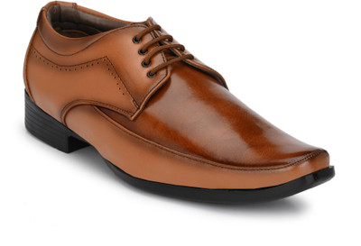 SiR CORBETT Lace Up For Men(Tan , 8)