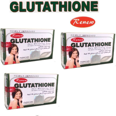 RENEW Glutathione Soap For Pore Minimising(Pack Of 3)(3 x 45 g)